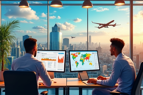 ภาพแสดงบริษัทท่องเที่ยวที่ประสบความสำเร็จจาก SEO